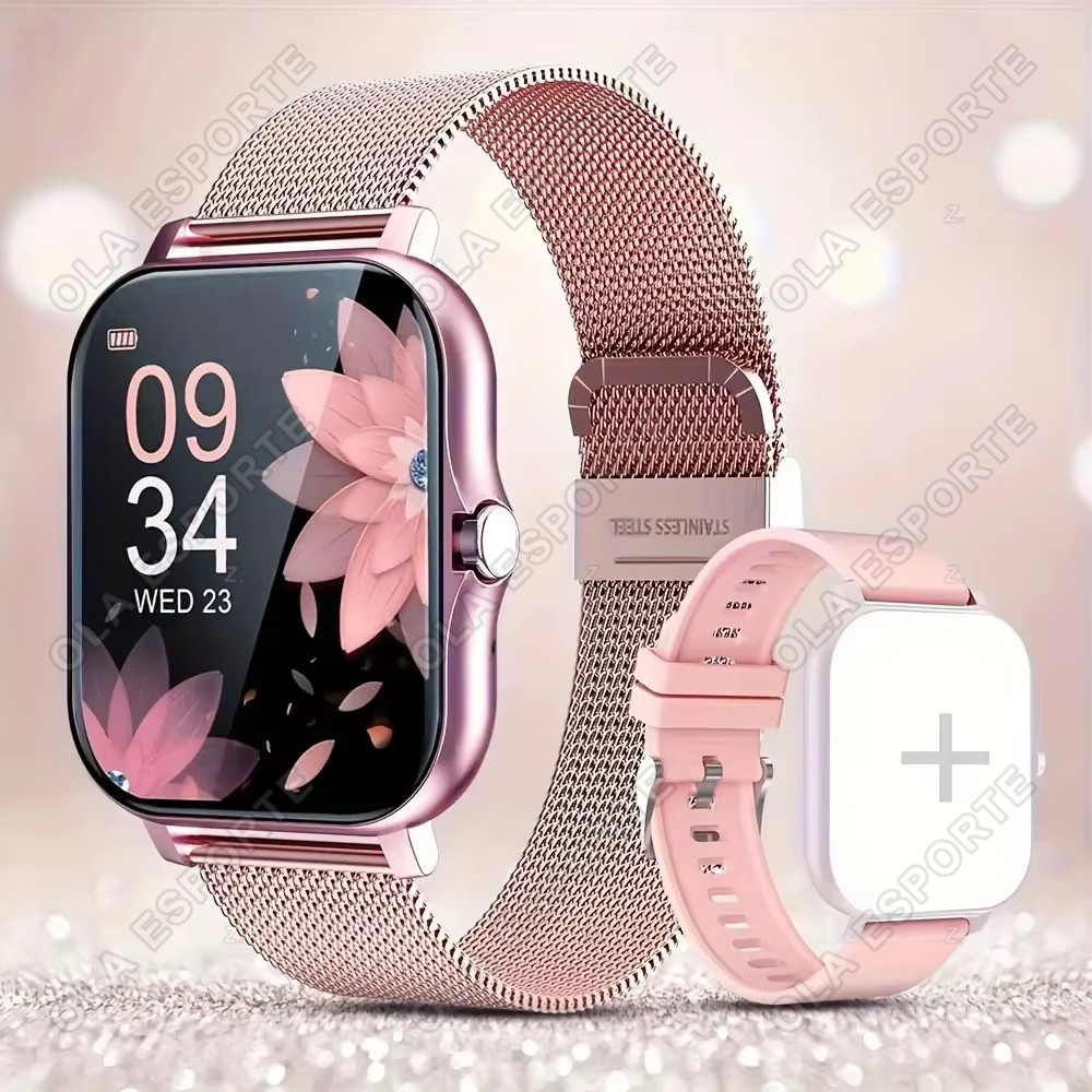 Women Fashion Zone - 2026 新しい Bluetooth 通話スマートウォッチ情報プッシュ男性女性健康監視時計歩数計 IP68 スマートウォッチ