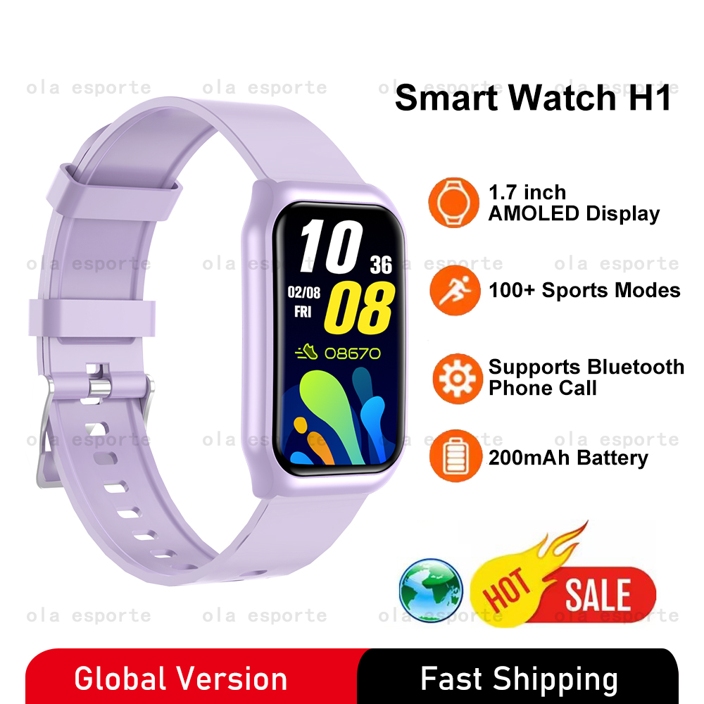 Women Fashion Zone - グローバルバージョン スマートウォッチ 1.45インチ AMOLEDディスプレイ 100種類以上のスポーツモード 心拍数