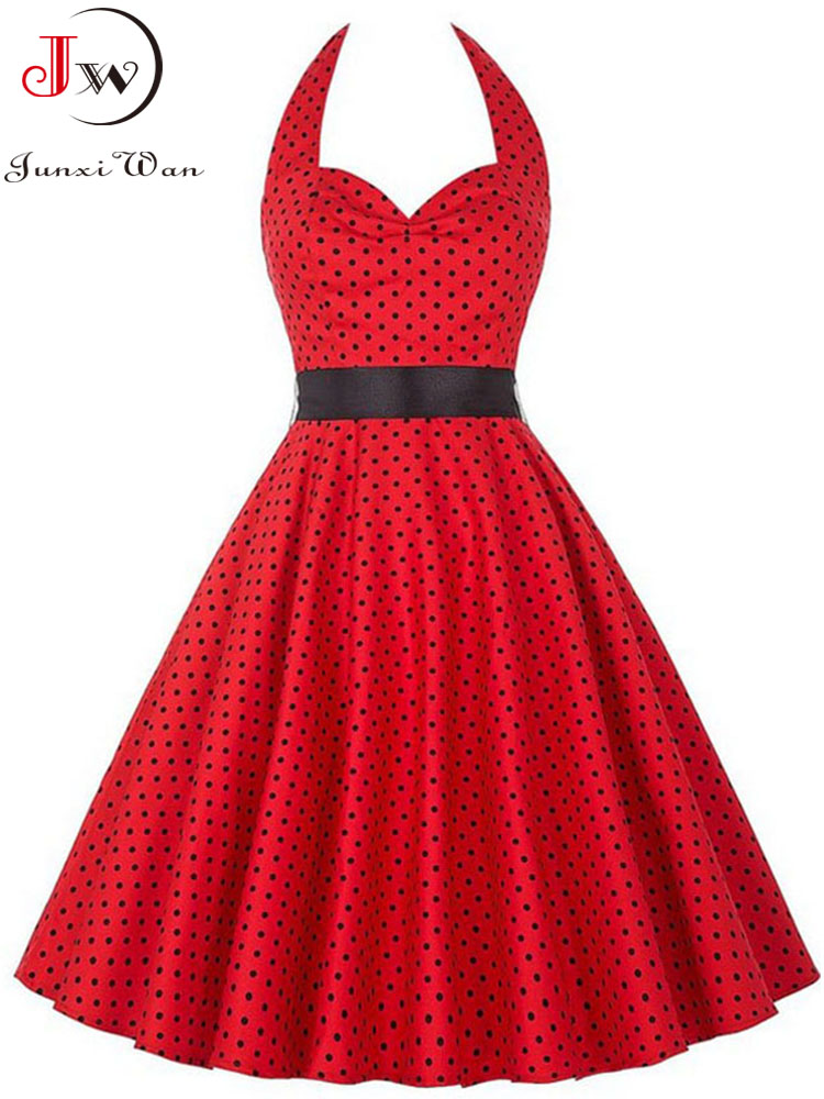 Women'S Fashion From The 60S - 女性のためのヴィンテージスタイルのイブニングドレス,50年代と60年代の女性のためのファッショナブルなオフィスドレス,大きなスイング,ホルターネックのチュニック