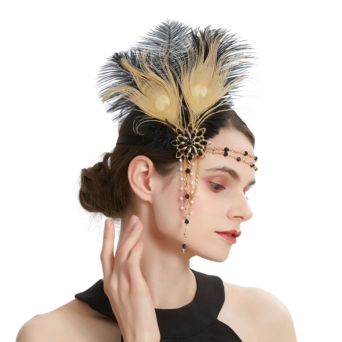 ラインストーンヴィンテージギャッツビーパーティーチャールスト - Women'S Fashion In The 1920S のレビューと価格