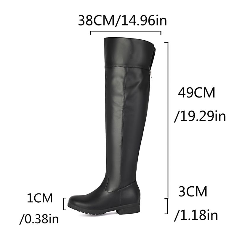 ファッションレディース太もも丈ブーツ ラウンドトゥ 3cmブ - Women Fashion Over 50 のレビューと価格