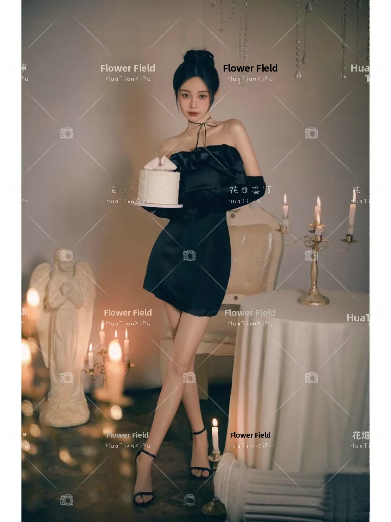 新しいプリンセステーマの誕生日パーティードレスワンショルダー - Women'S Young Fashion のレビューと価格
