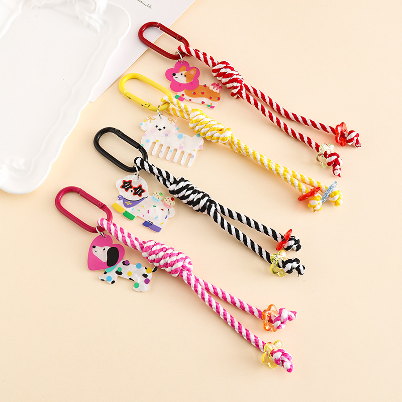 電話用ストラップ、ドーパミンカラーのアクリル製ミニコーム（女 - Women'S Ysl Fashion のレビューと価格