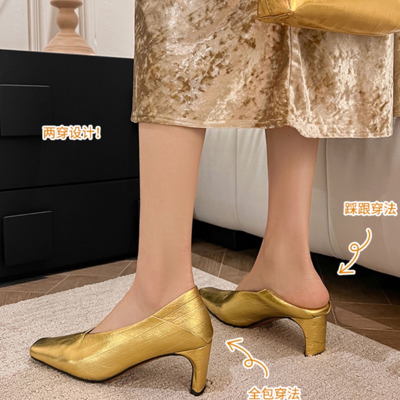 Dilalula 2026 新しいシープスキンレザーパンプス - Women'S Young Fashion のレビューと価格