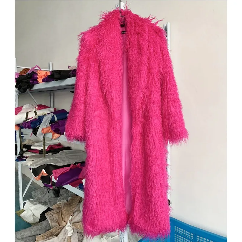 女性フェイクファーロングコートサーマルカーディガンスリム膝上 - Women Fashion Over 50 のレビューと価格