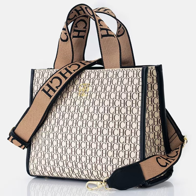 CHファッション モノグラムプリント 高級メタルロゴ カジュ - Women Fashion Brand Logo のレビューと価格