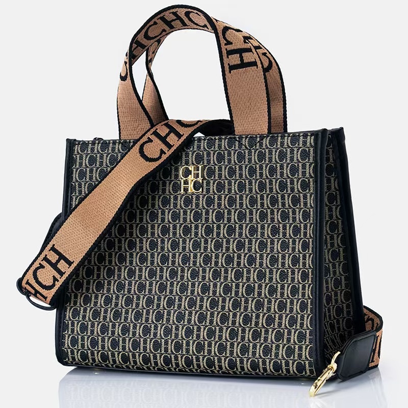 CHファッション モノグラムプリント 高級メタルロゴ カジュ - Women Fashion Brand Logo のレビューと価格