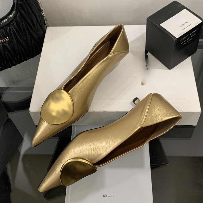 2025年春夏 ポインテッドトゥ スリッポン レディース フ - Women'S Fashion Footwear のレビューと価格