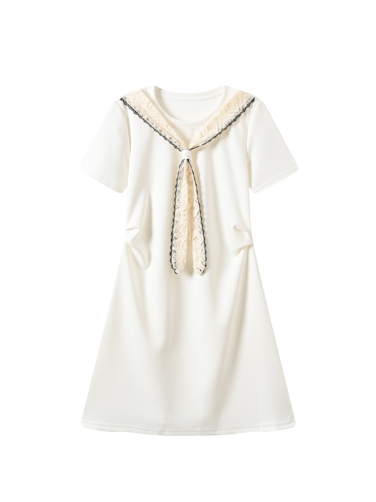 おしゃれな夏のカレッジスタイルワンピース レディース プラス - Women'S Young Fashion のレビューと価格