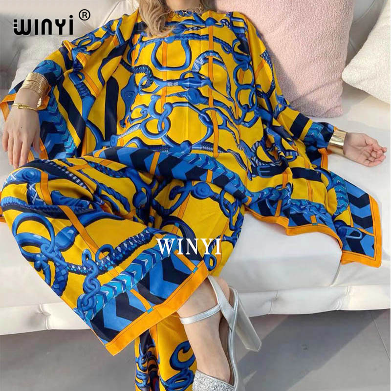 女性のためのボヘミアンスタイルのアフリカンドレス,2ピース, - Women Fashion Over 50 のレビューと価格