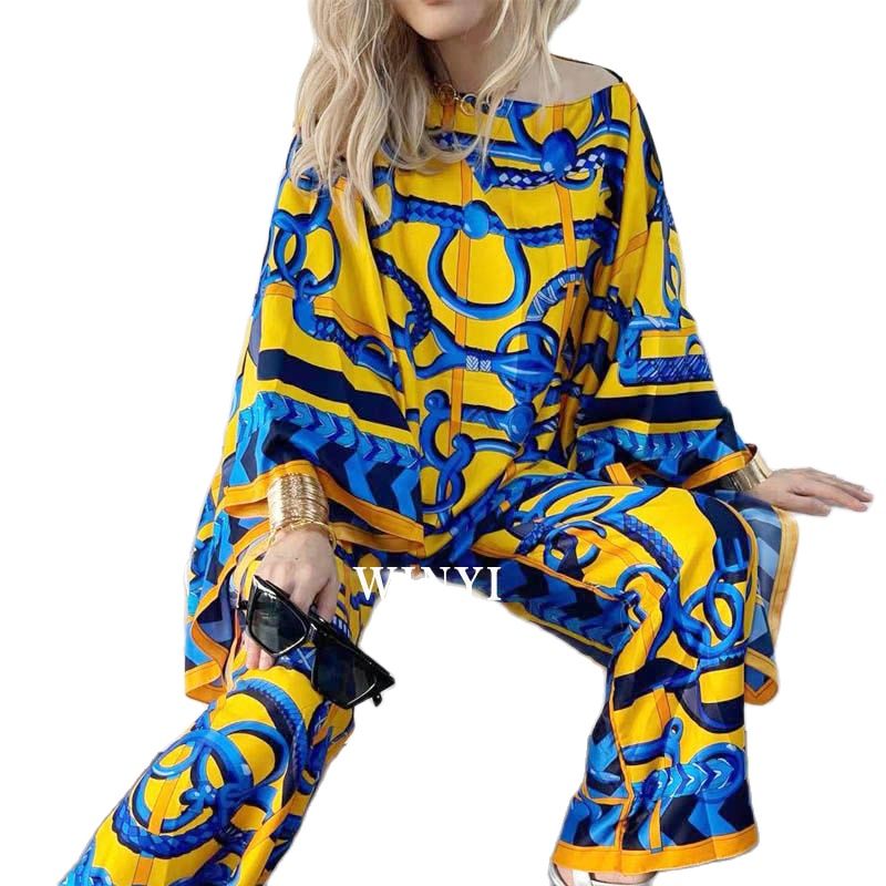 女性のためのボヘミアンスタイルのアフリカンドレス,2ピース, - Women Fashion Over 50 のレビューと価格