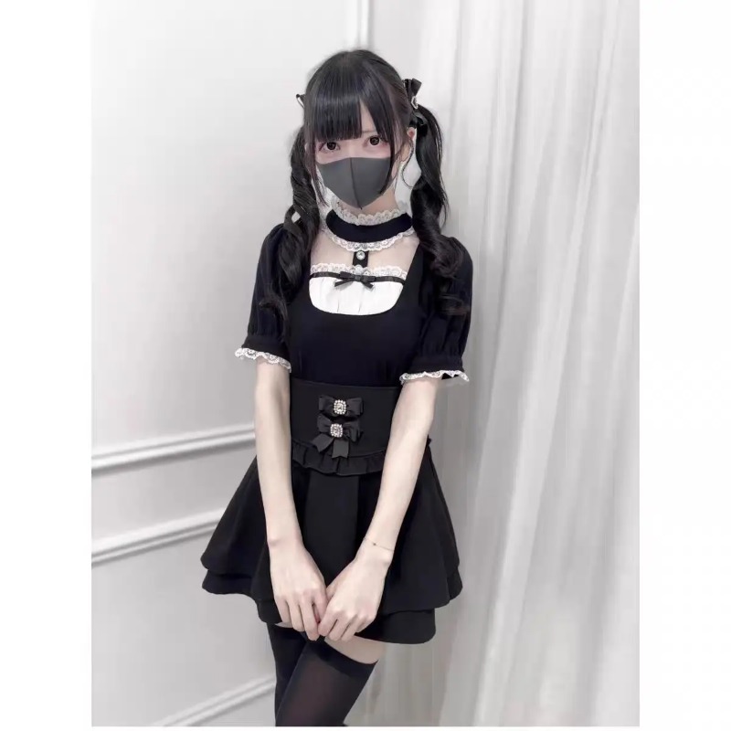 ヴィンテージガーリー Y2k レースフリル半袖タータンチェッ - Women'S Young Fashion のレビューと価格
