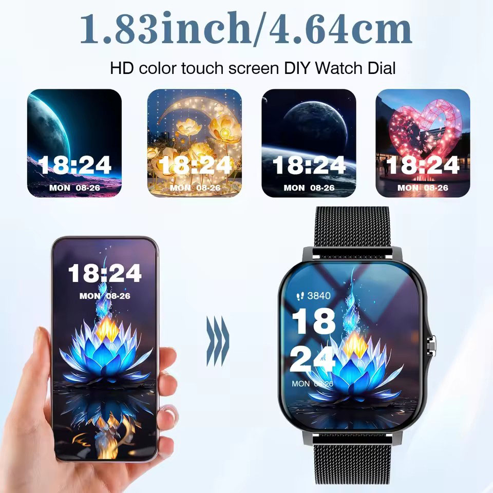 2026 新しい Bluetooth 通話スマートウォッチ情 - Women Fashion Zone のレビューと価格