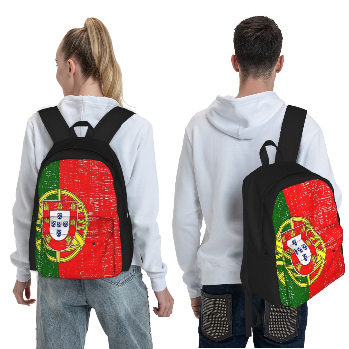 ポルトガルの国旗学生バックパックスクールバッグハイキング旅行 - Women'S Fashion Portugal のレビューと価格