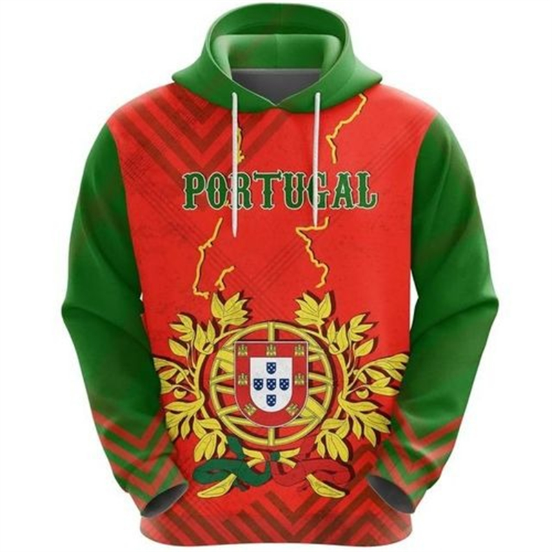 ドローストリング付きメンズプライドパーカー、ポルトガル国旗プ - Women'S Fashion Portugal のレビューと価格