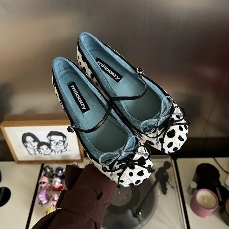 2026年フランス製フラットボトムラウンドトゥバレエシューズ - Women'S Fashion Footwear のレビューと価格