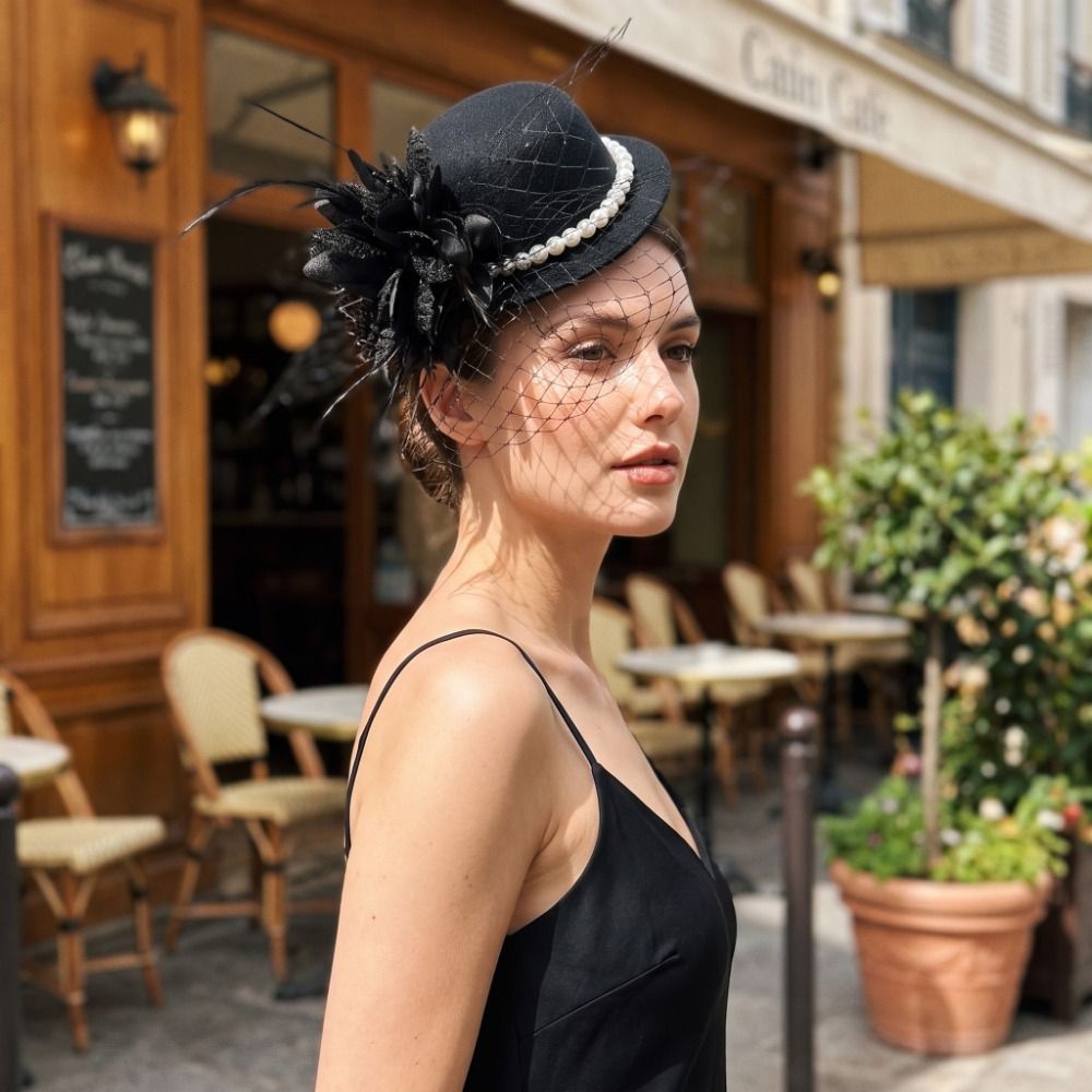 ファッション絶妙なヴィンテージファシネーターハットエレガント - Women'S Fashion In The 1920S のレビューと価格