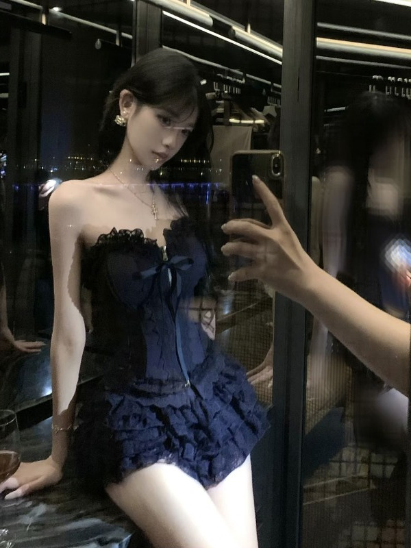 レトロレディライクスタイルケーキスカートチューブトップツーピ - Women'S Young Fashion のレビューと価格
