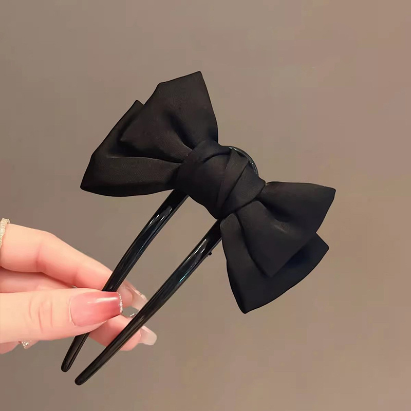 シックな韓国スタイルの弓 U 字型ヘアクリップセットエレガン - Women Fashion Hair Style のレビューと価格