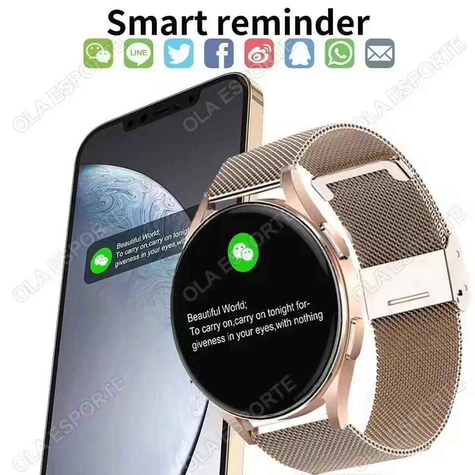 スマートウォッチ 1.77 インチ HD AMOLED スク - Women Fashion Zone のレビューと価格
