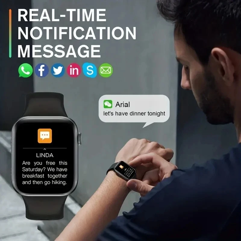 2025 新しいスマートウォッチ男性 Android IOS - Women Fashion Zone のレビューと価格