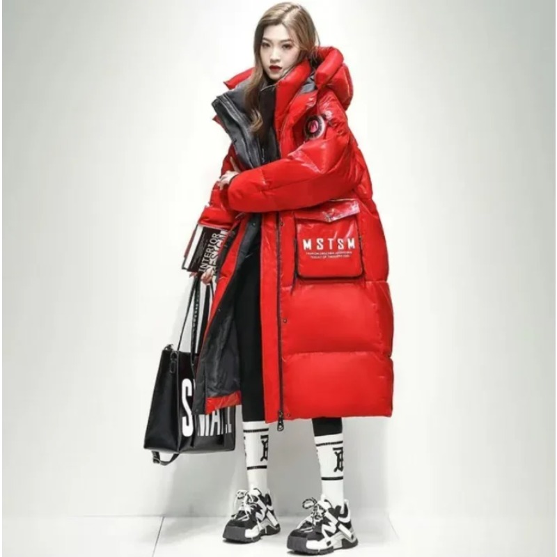ビッグポケットダウンジャケットファッション明るい顔色オーバー - Women Fashion Over 50 のレビューと価格